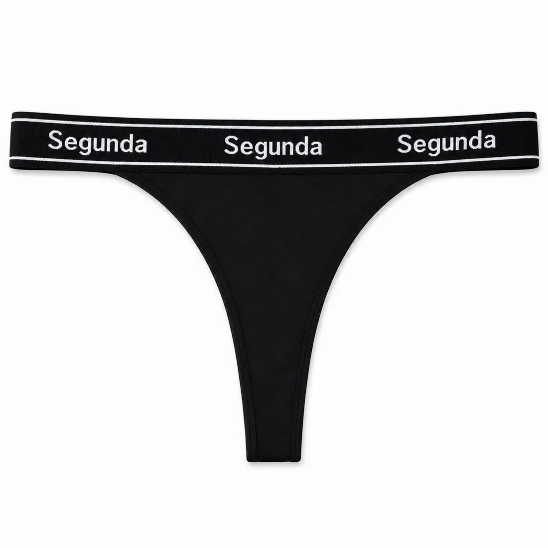 Charm Pendant Bow Panty in Black, photo 2